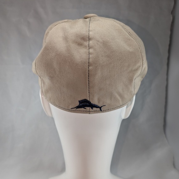 Tommy Bahama Caribbean Dark Rum Cocktail Recipe Flat Cap Hat Tan Men One Size - Picture 4 of 6